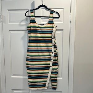 Striped Multicolor Dress